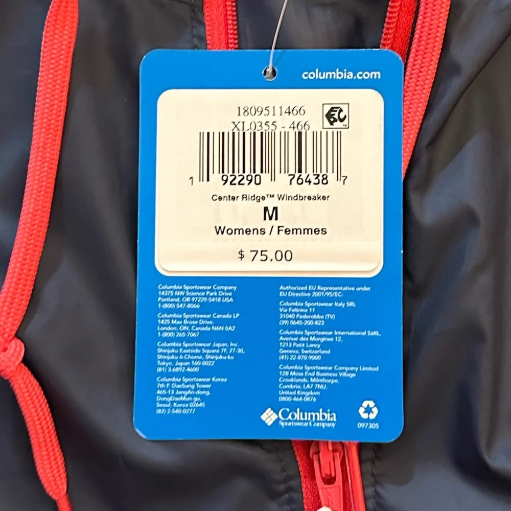 NWT Columbia Women’s Flash Forward Windbreaker Jacket - Picture 4 of 5